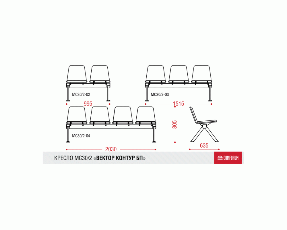 Многоместная секция Вектор Контур БП