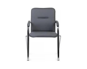 Стул Самба с мягкими подлокотниками SMB-01H Хром гальв. images