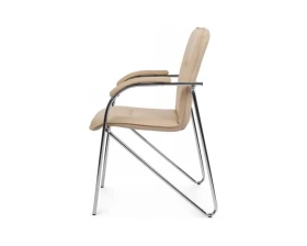 Стул Самба с мягкими подлокотниками SMB-01H Хром гальв. images