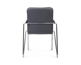 Стул Самба с мягкими подлокотниками SMB-01H Хром гальв. images