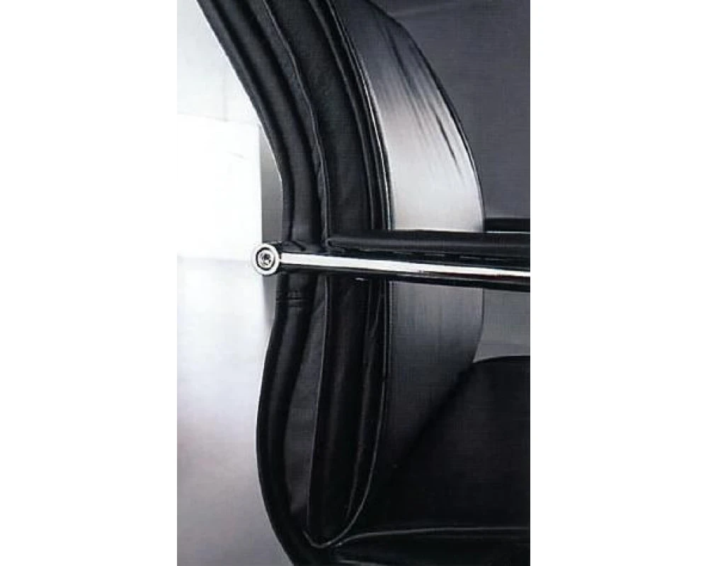 Кресло ЛОНДОН В, кожа, хром