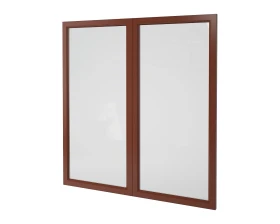 Дверь для шкафа со стеклом полуглянцевая 904х1252 Artmoble images