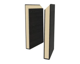 Боковина шкафа с декоративной вставкой 80 мм матовая 80х450х2040 Belesa images