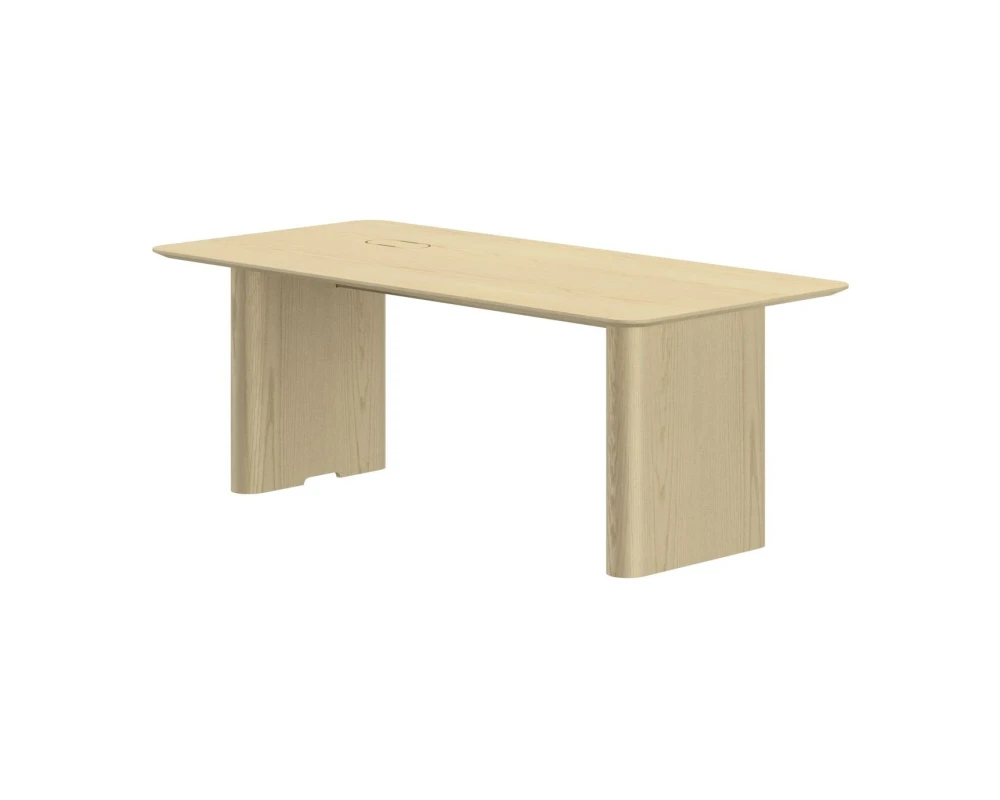 Стол руководителя матовый с лючком справа 1650х950х720 Bosco