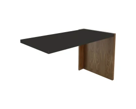 Брифинг-приставка полуглянцевая/лакированная, кожа, левая 1240х640х750 Freeport images