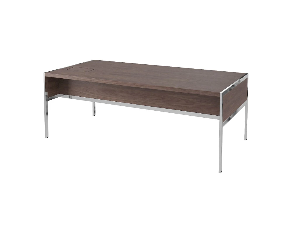 Стол руководителя с лючком справа, матовый 2040х1000х750 Gallery