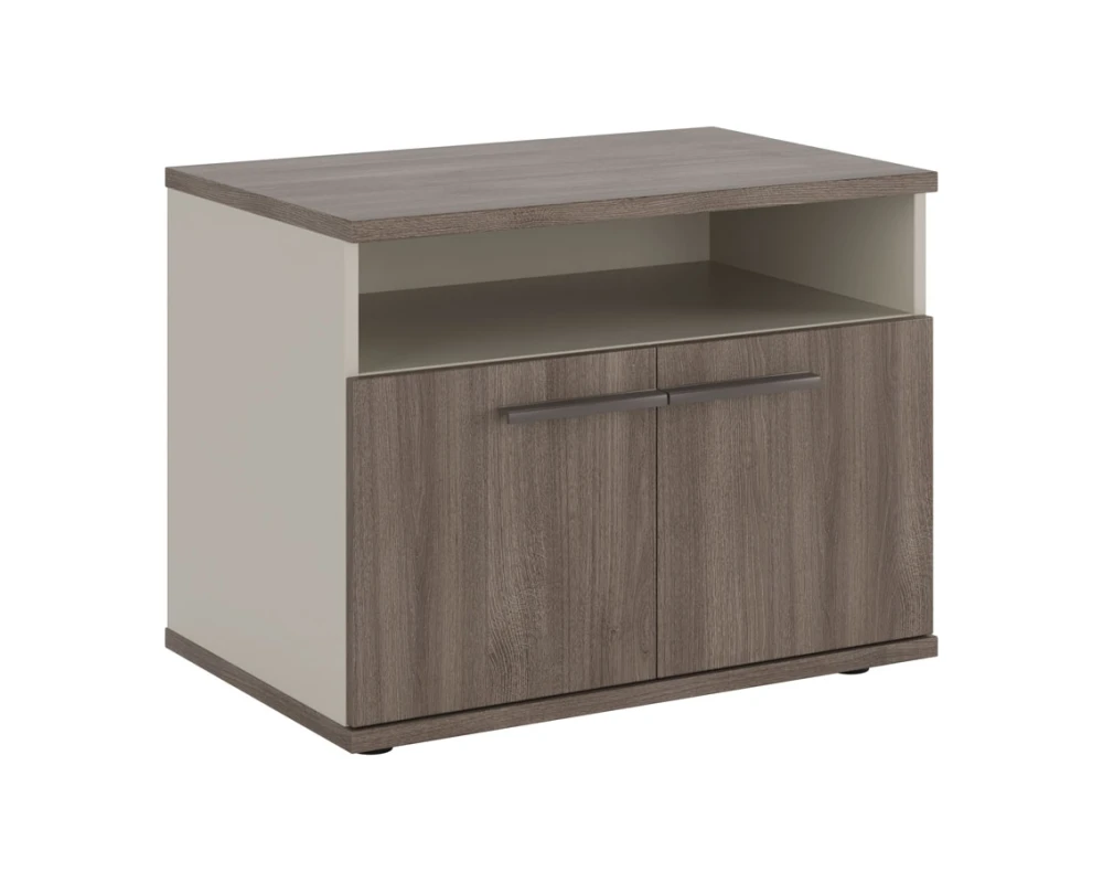 Тумба под оргтехнику Нью Лайн / New Line Дуб Шамони темный