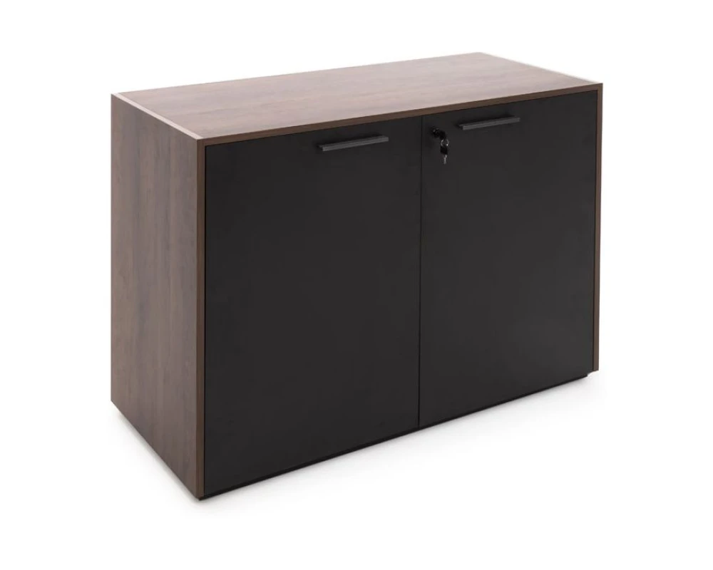 Греденция 2 двери 100x45x81,6 Murano Кальяри/Черный