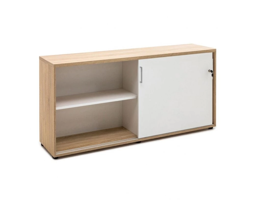 Шкаф-купе 143x40x75 Tour Дуб калифорния/Белый