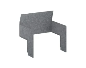 Кабина настольная на стол VE.KB5-1580.8 1580x1200x1100 Акустикс / AcustiX images