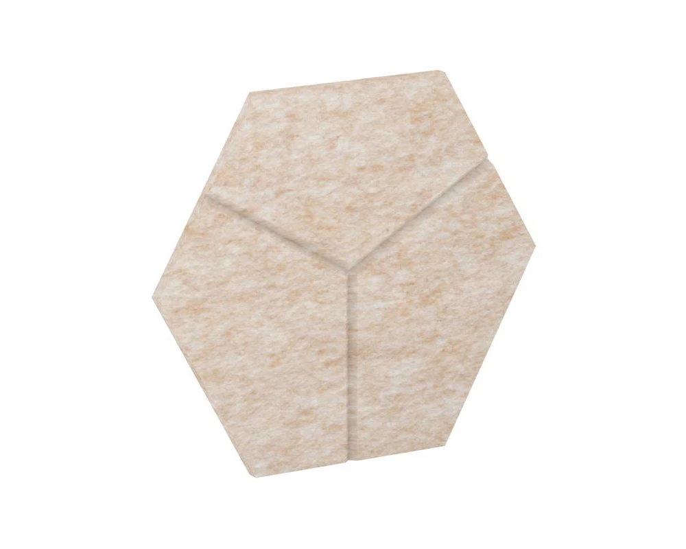 Настенная панель шестигранная (3 луча) VE.NP-6G3L-100 200x173x12 Акустикс / AcustiX