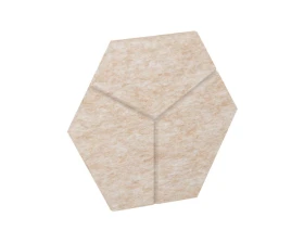 Настенная панель шестигранная (3 луча) VE.NP-6G3L-200 400x346x12 Акустикс / AcustiX images