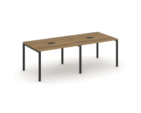 Стол переговорный (2 столешницы) CN.PRG-022 2360x980x750 Концепт / Concept images