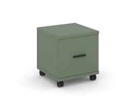 Тумба мобильная 1 распаш. фасад CN.TUM-007 B 420x420x448 Концепт / Concept images