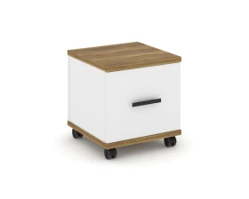 Тумба мобильная 1 распаш. фасад CN.TUM-007 B 420x420x448 Концепт / Concept images