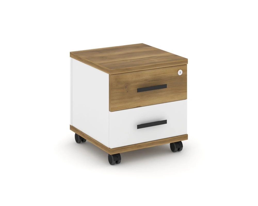 Тумба мобильная 2 ящ. CN.TUM-001 B 420x420x448 Концепт / Concept