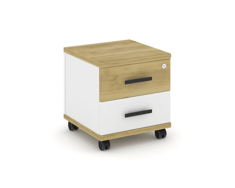 Тумба мобильная 2 ящ. CN.TUM-001 B 420x420x448 Концепт / Concept