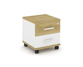 Тумба мобильная 2 ящ. CN.TUM-001 W 420x420x448 Концепт / Concept images