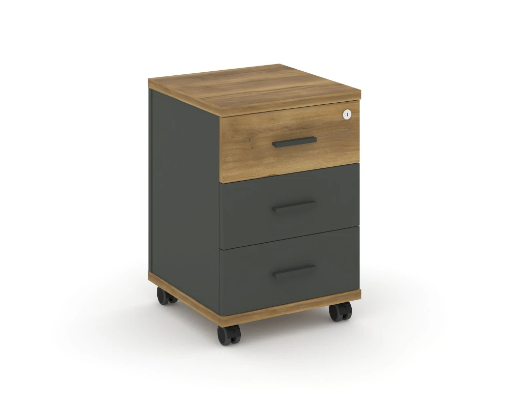 Тумба мобильная 3 ящ. CN.TUM-003 A 420x420x615 Концепт / Concept