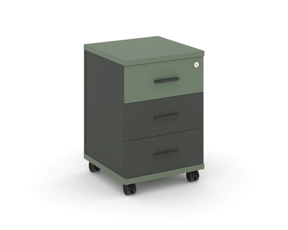 Тумба мобильная 3 ящ. CN.TUM-003 A 420x420x615 Концепт / Concept