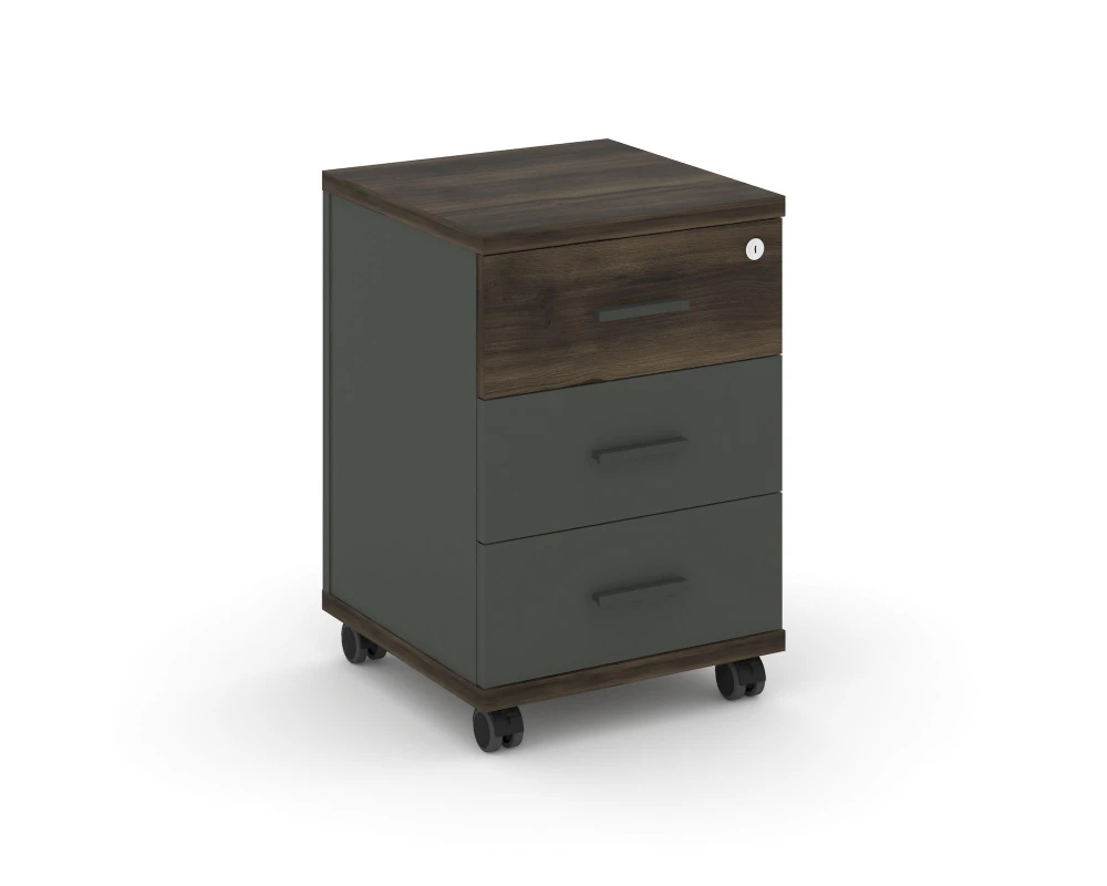 Тумба мобильная 3 ящ. CN.TUM-003 A 420x420x615 Концепт / Concept