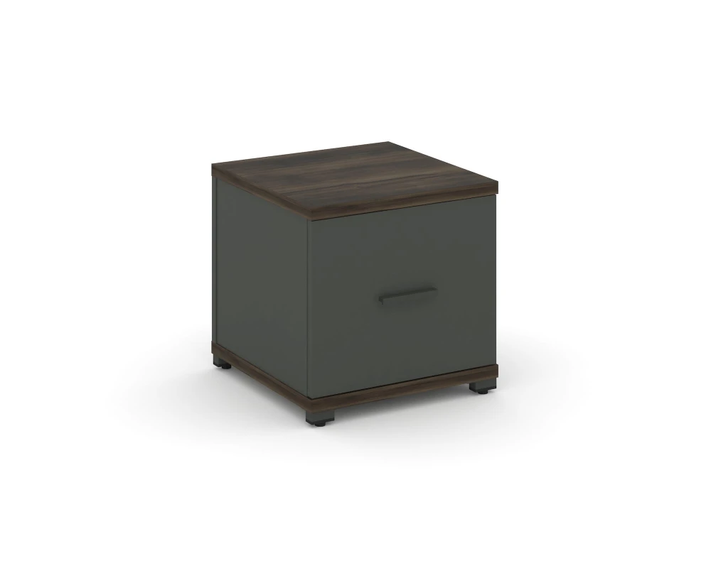 Тумба приставная 1 распаш. фасад CN.TUP-004 W 420x420x416 Концепт / Concept