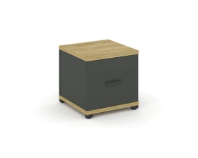 Тумба приставная 1 распаш. фасад CN.TUP-004 W 420x420x416 Концепт / Concept images