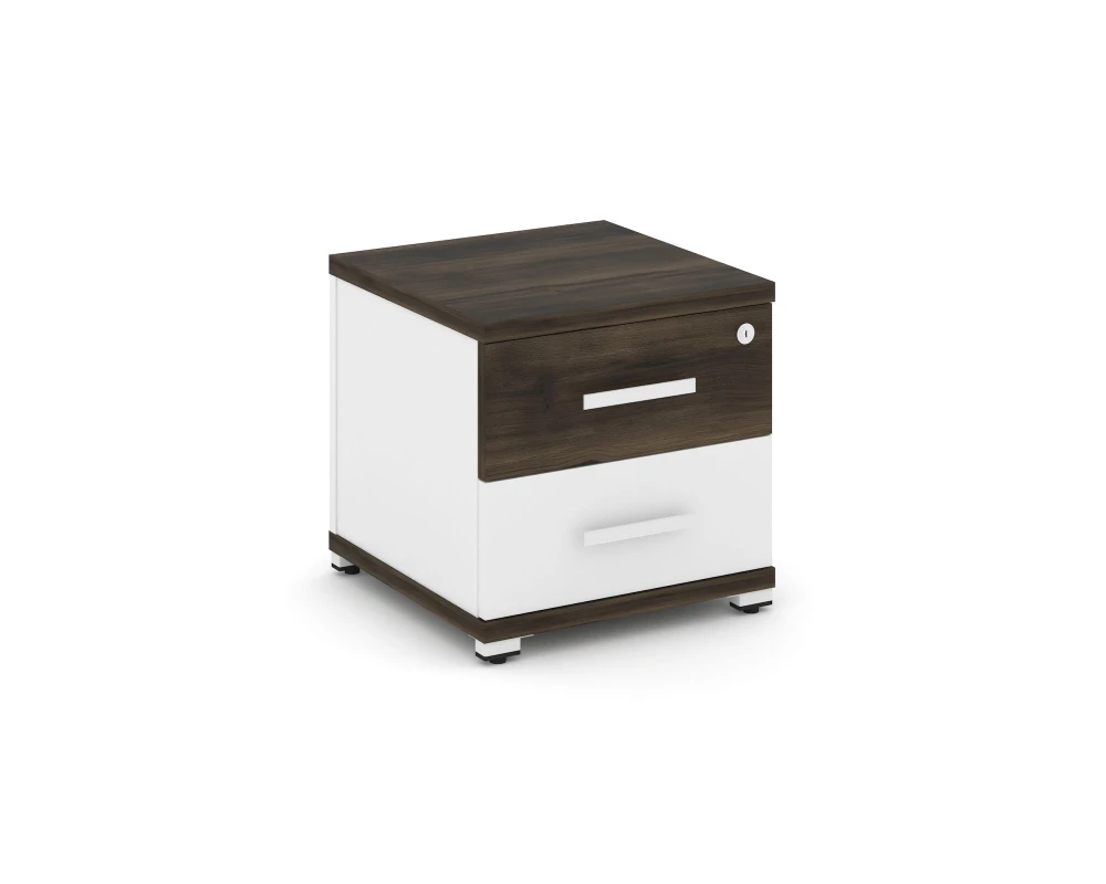 Тумба приставная 2 ящ. CN.TUP-001 W 420x420x416 Концепт / Concept