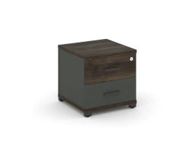 Тумба приставная 2 ящ. CN.TUP-001 W 420x420x416 Концепт / Concept images