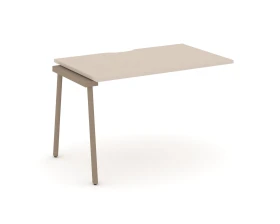 Наборный элемент рабочей станциии с вырезом на плоскоовальной трубе 118x73x75 Эстетика / Estetica images