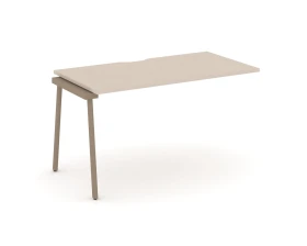 Наборный элемент рабочей станциии с вырезом на плоскоовальной трубе 138x73x75 Эстетика / Estetica images