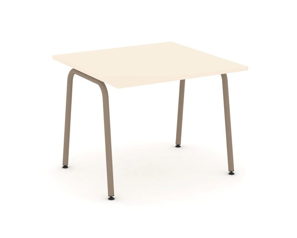 Стол переговорный на круглой трубе 98x98x75 Эстетика / Estetica