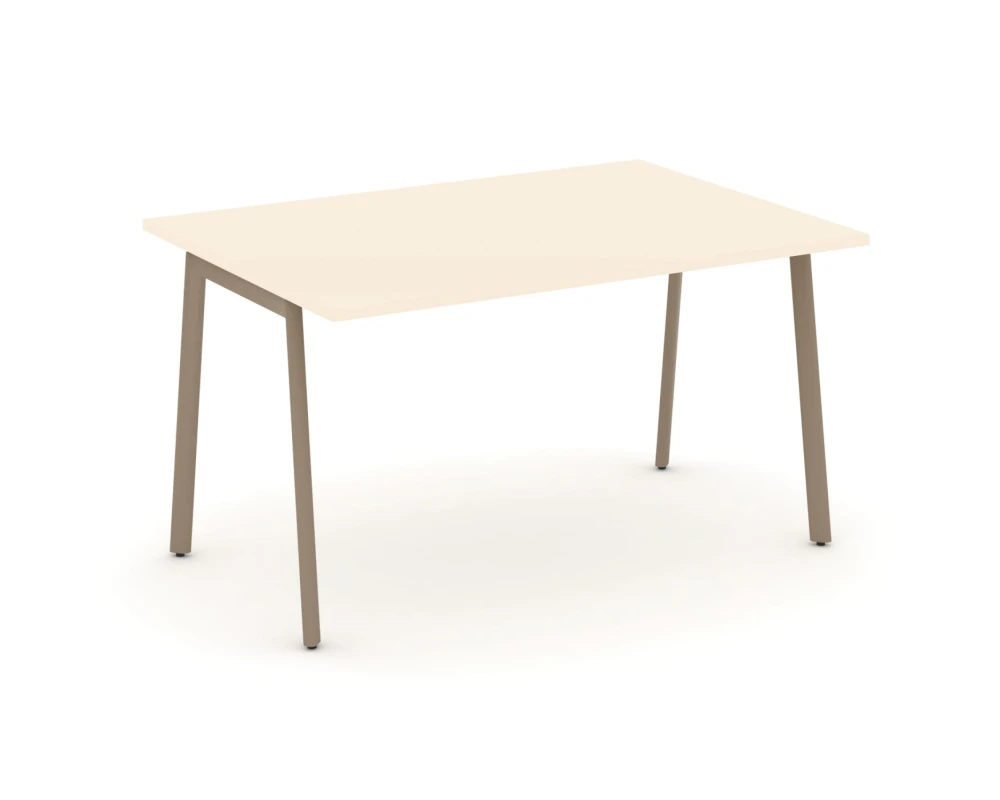 Стол переговорный на плоскоовальной трубе 138x98x75 Эстетика / Estetica