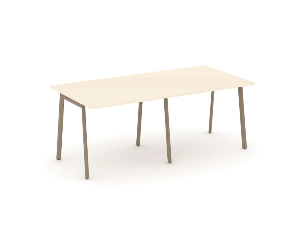 Стол переговорный на плоскоовальной трубе 196x98x75 Эстетика / Estetica