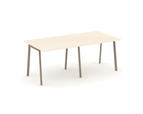 Стол переговорный на плоскоовальной трубе 196x98x75 Эстетика / Estetica images