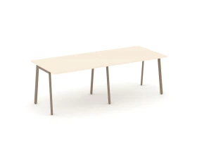 Стол переговорный на плоскоовальной трубе 236x98x75 Эстетика / Estetica images