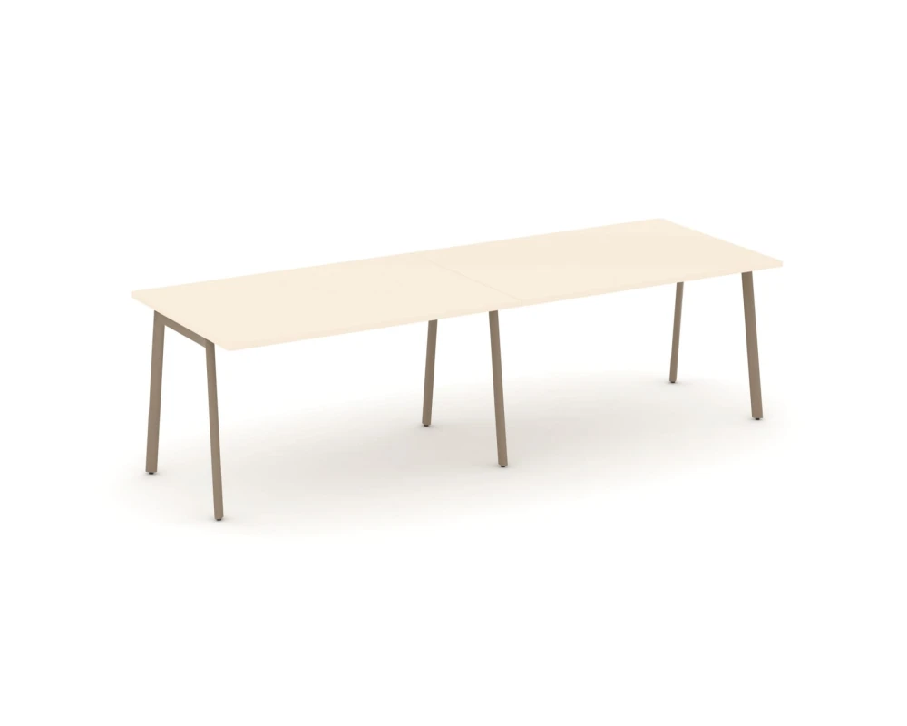 Стол переговорный на плоскоовальной трубе 276x98x75 Эстетика / Estetica