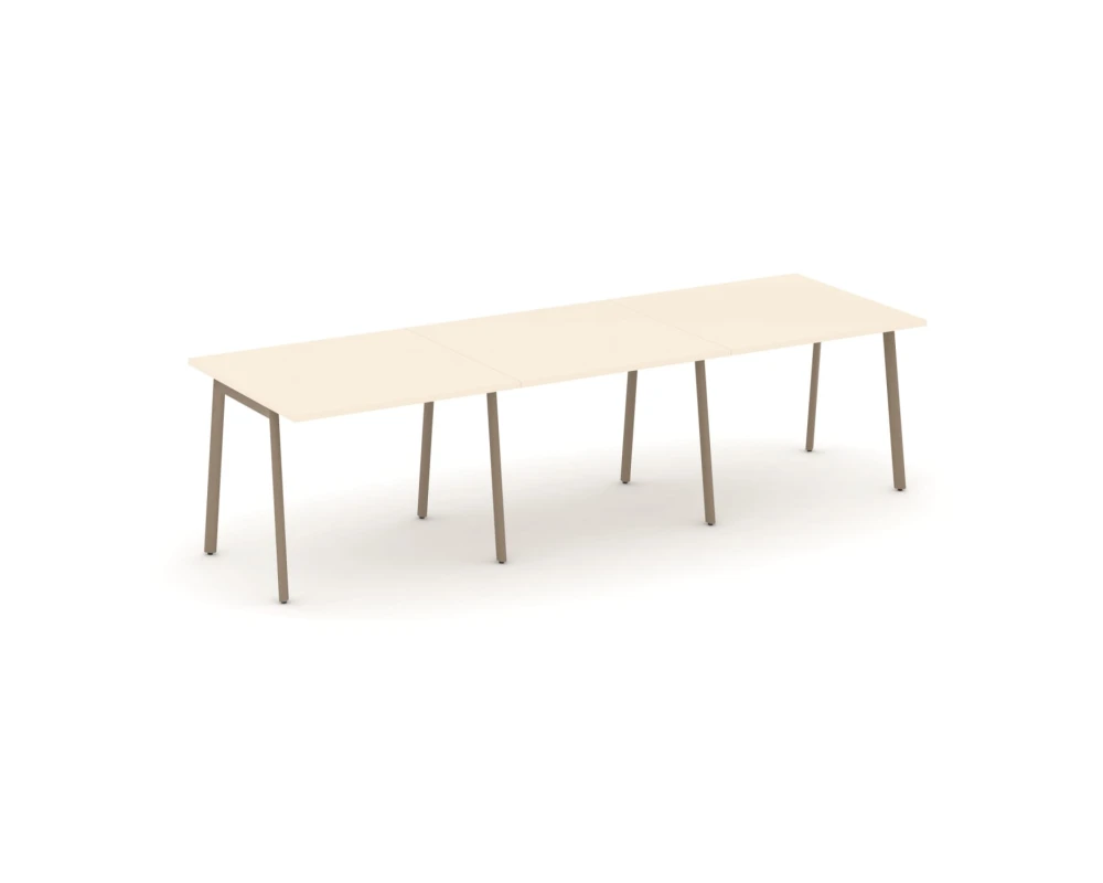 Стол переговорный на плоскоовальной трубе 294x98x75 Эстетика / Estetica