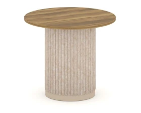 Стол переговорный круглый PR.C.SPRG-004.D 900х900х750 Фелто / Felto images