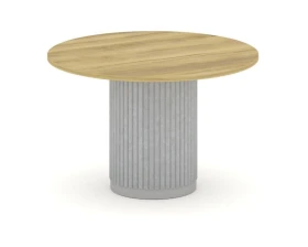 Стол переговорный круглый PR.C.SPRG-005.D 1200х1200х750 Фелто / Felto images