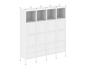 Прямой стеллаж L-09 1694x446x1869 Лофт / Loft images