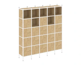 Прямой стеллаж L-10 2110x446x2280 Лофт / Loft images