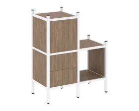 Прямой стеллаж L-11 862x446x1047 Лофт / Loft images