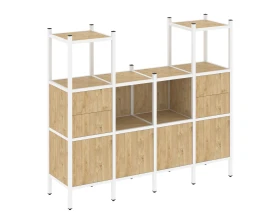 Прямой стеллаж L-14 1694x446x1458 Лофт / Loft images