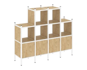 Прямой стеллаж L-16 1694x446x1458 Лофт / Loft images