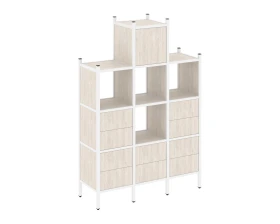 Прямой стеллаж L-18 1278x446x1869 Лофт / Loft images