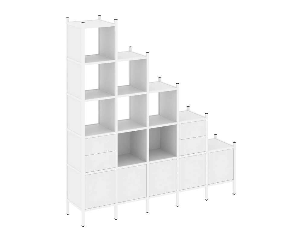 Прямой стеллаж L-23 2110x446x2280 Лофт / Loft