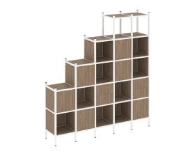 Прямой стеллаж L-25 2110x446x2280 Лофт / Loft images