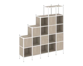 Прямой стеллаж L-25 2110x446x2280 Лофт / Loft images