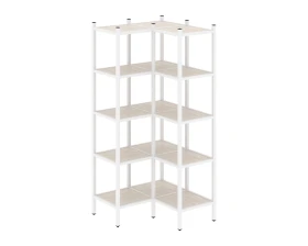 Угловой внутренний стеллаж L-32 862x862x1869 Лофт / Loft images